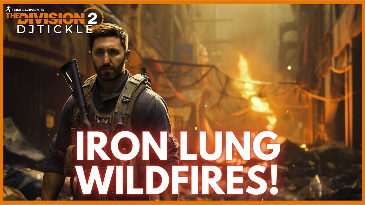 IRON LUNG IS THE REAL FIRESTARTER!! BUILD VIDEO! THE DIVISION 2!