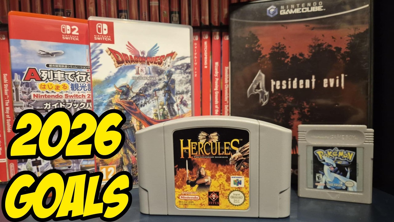 My Goals and Rules for Collecting Games in 2026 (No More Random Buying)