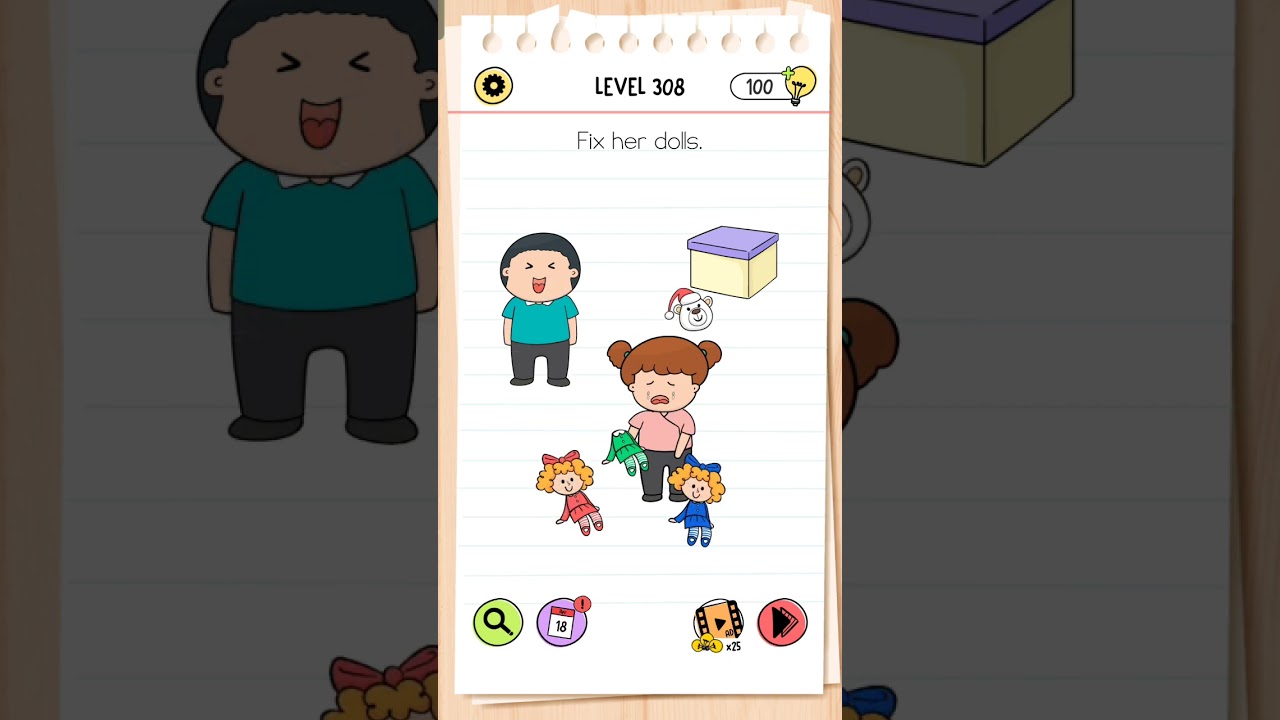 Brain test All-Star -level 308