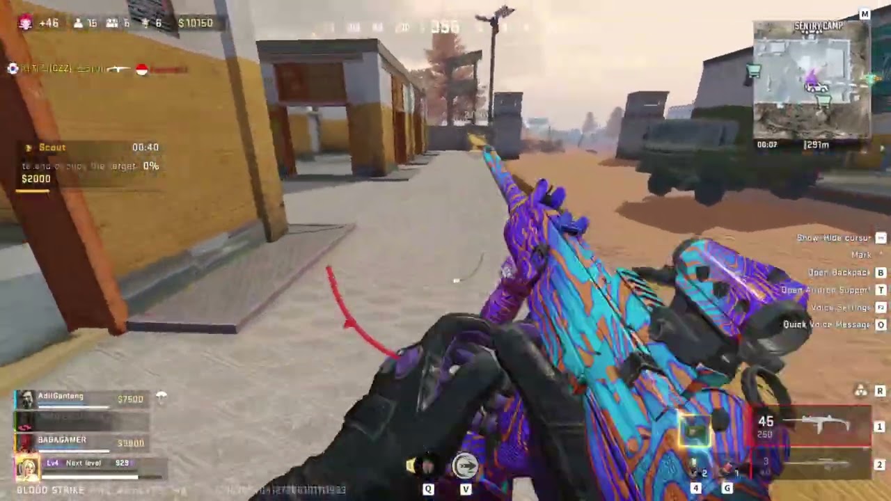 블러드 스트라이크(Blood Strike) 외국인을 살려줘 봐야 아무 의미가 없는 이유. #bloodstrike #bloodstrikegameplay #gaming