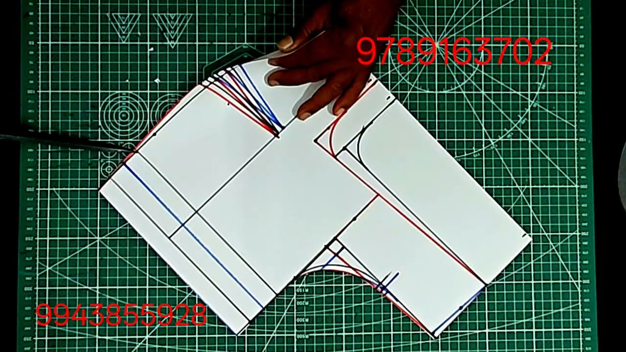 ஒரே அளவில் மூன்று விதமான முறையில் Blouse cutting.Online class available contact me 9943855928