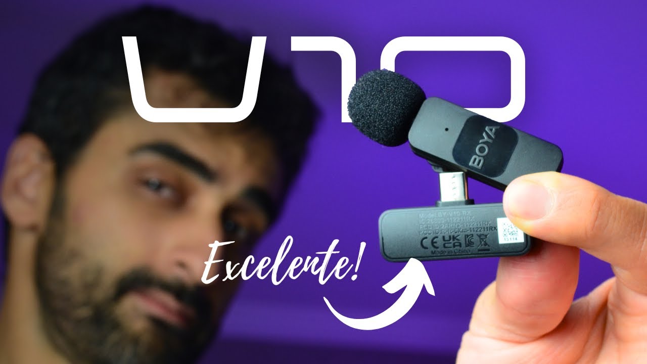 [Áudio] Boya V10 - O microfone de lapela sem fio que você precisa [Análise e Review]