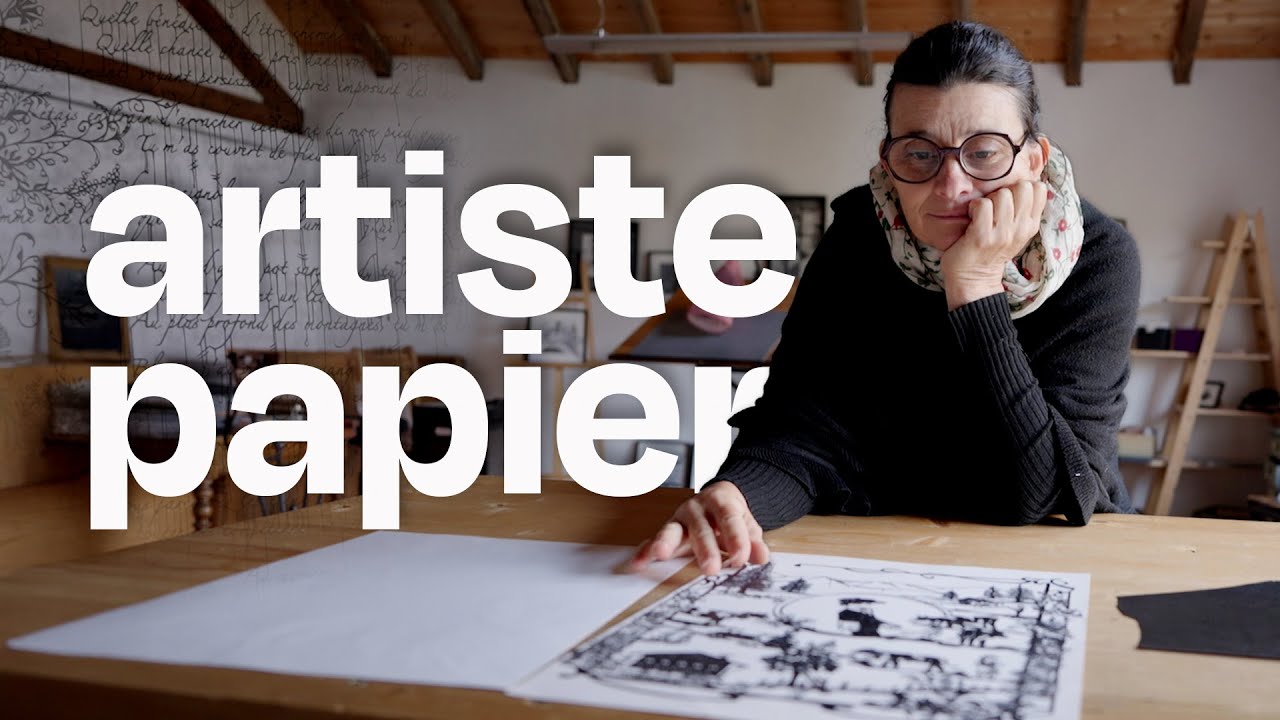 La poésie du papier ✂️ Marie-Laure Beun, artiste papier