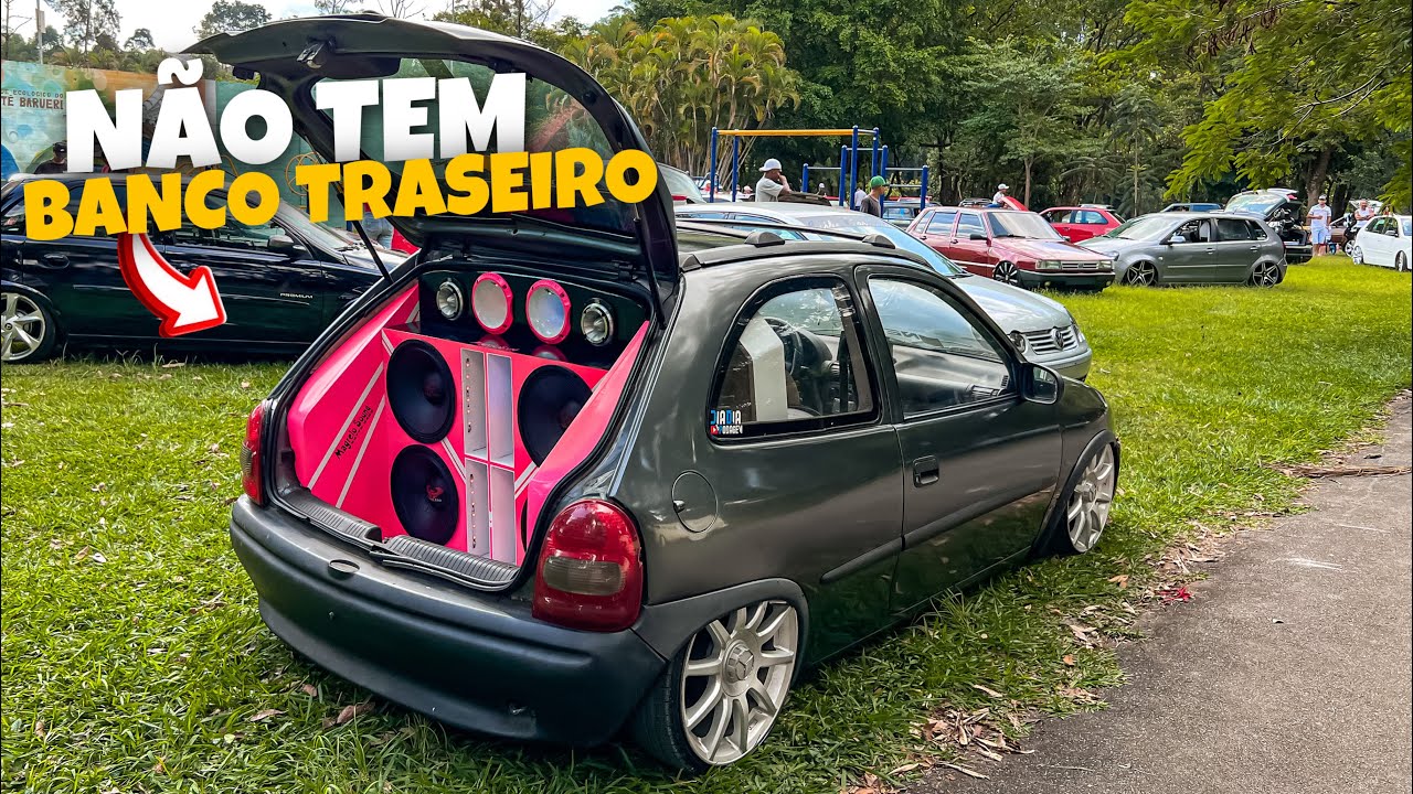 FEZ UM PARADÃO DE SOM NO CORSA WIND REBAIXADO