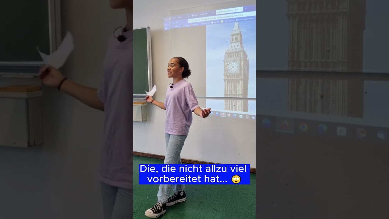 #shorts 5 Arten von Sch&uuml;lern bei einer Pr&auml;sentation #schule #pr&auml;sentation