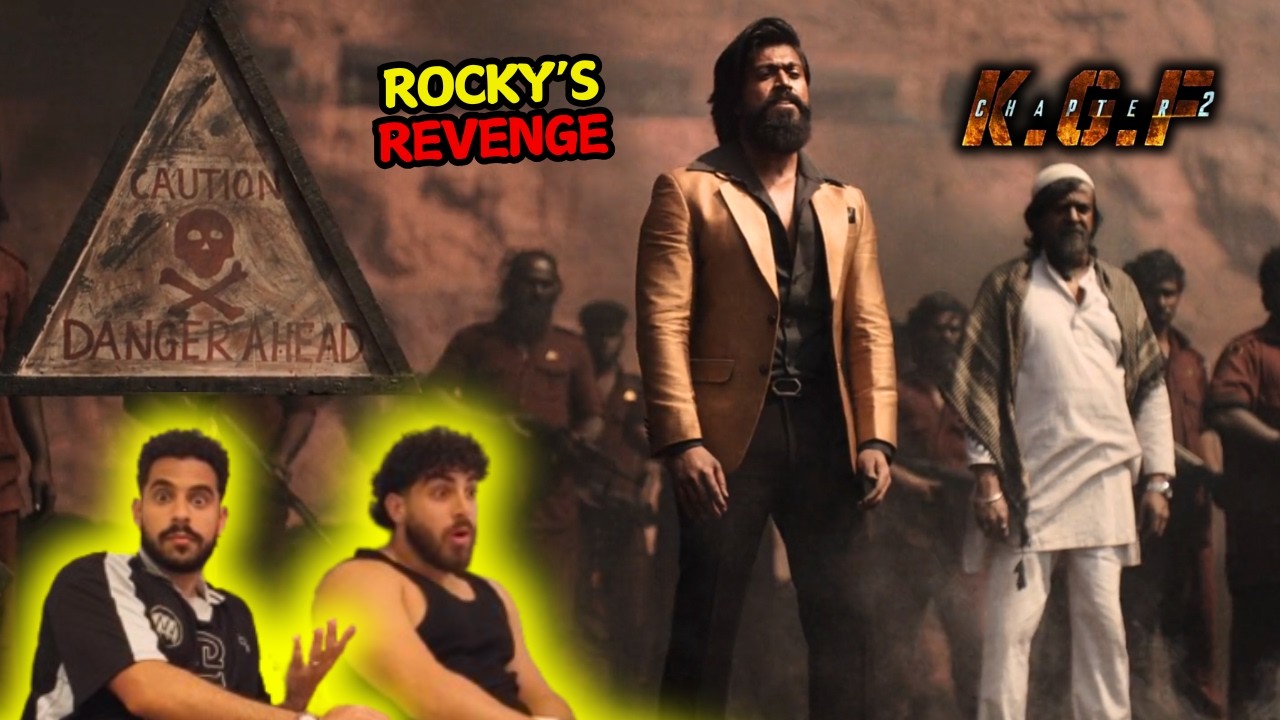 Rocky comes back for vengeance 🔥 | KGF Chapter 2 | Foreigners reaction