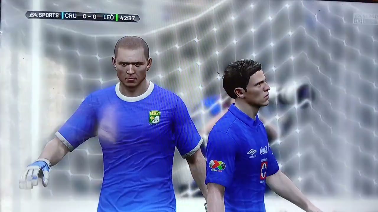 Cruz Azul 1×0 Leon J.3 Apertura 2096 FIFA 14 PS4