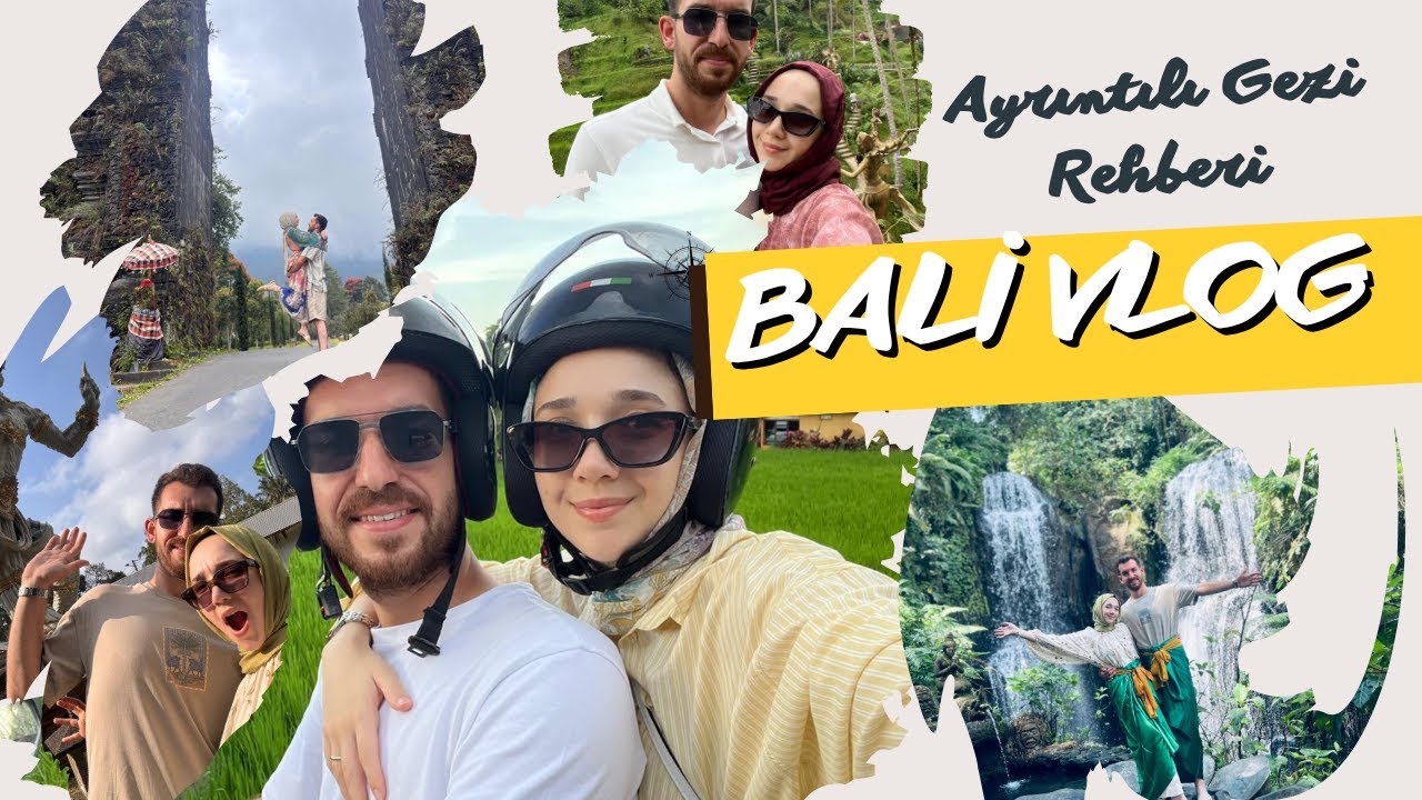 BALİ'DE BALAYI! MAYMUNLAR PASAPORTLARIMIZI ÇALDI