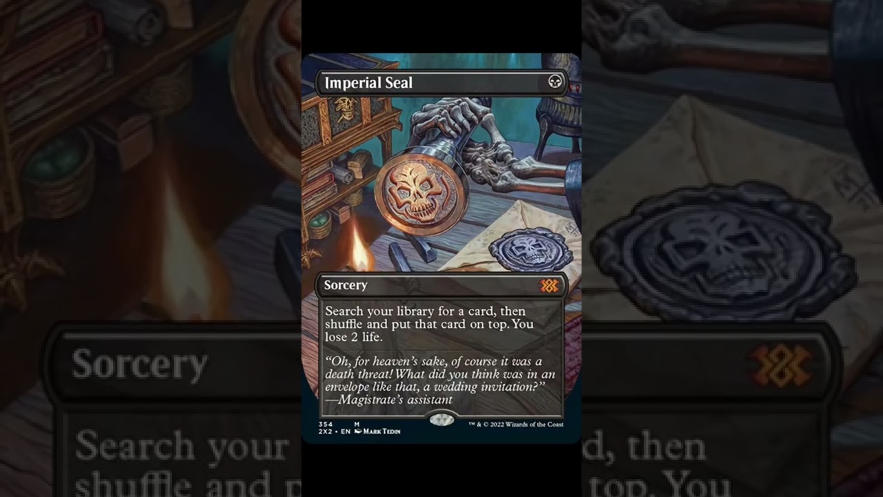 Double Masters 2022 - Imperial Seal is here!