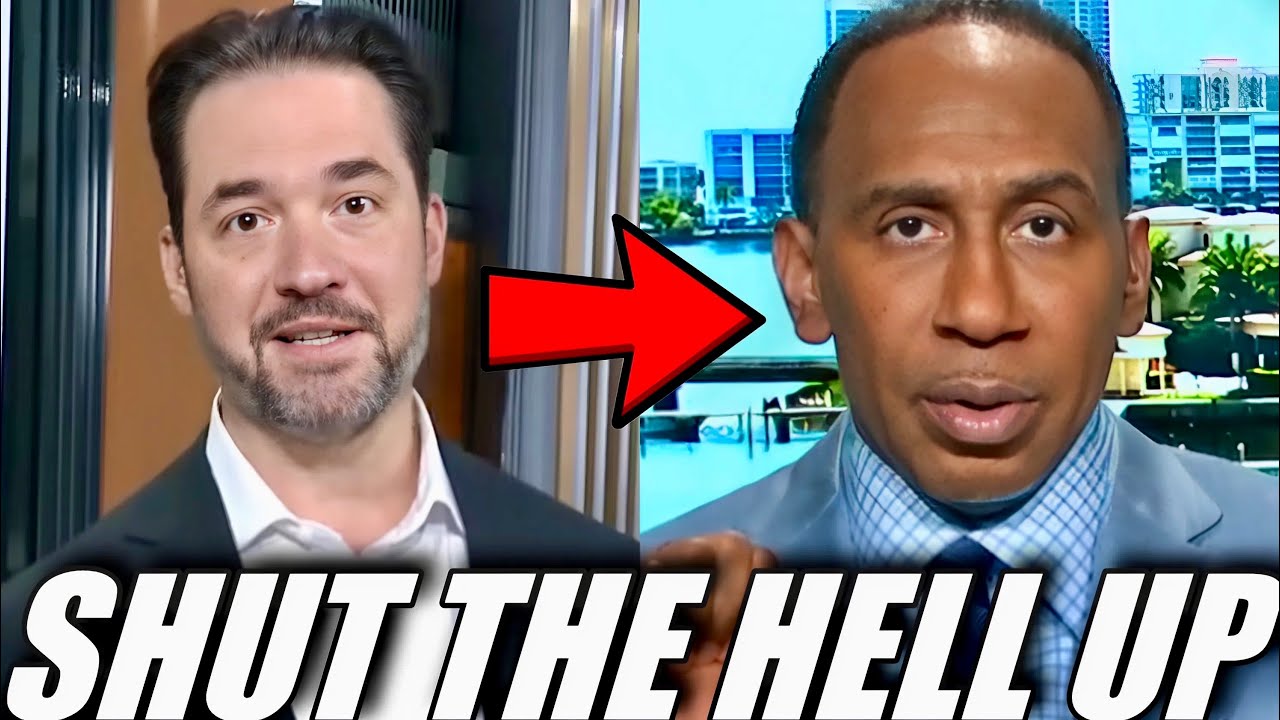 Serena Williams Husband Alexis Ohanian CHECKS Stephen A LIVE & Got PERSONAL “Are you MARRIED” | ESPN