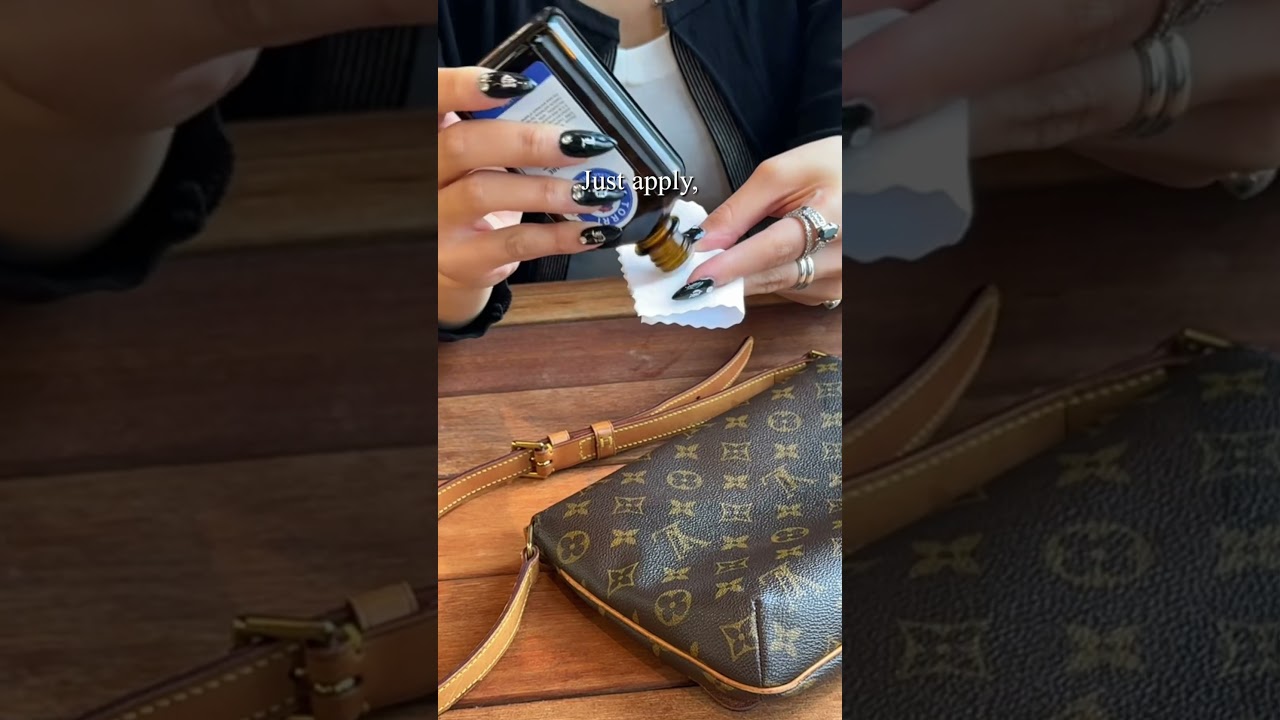 How to Care Water Stain on Vachetta 