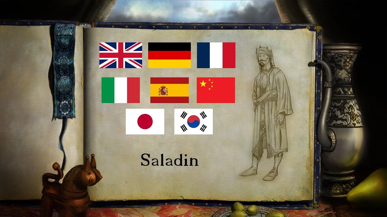 Age of Empires II - Saladin campaign cutscenes (multilanguage)