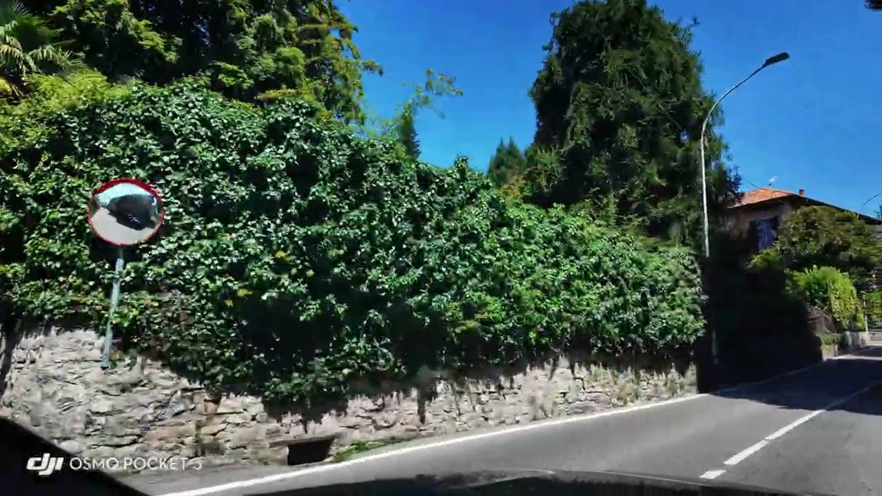 Magreglio to Bellagio scary 🫣 route Italy 4K Drive ￼