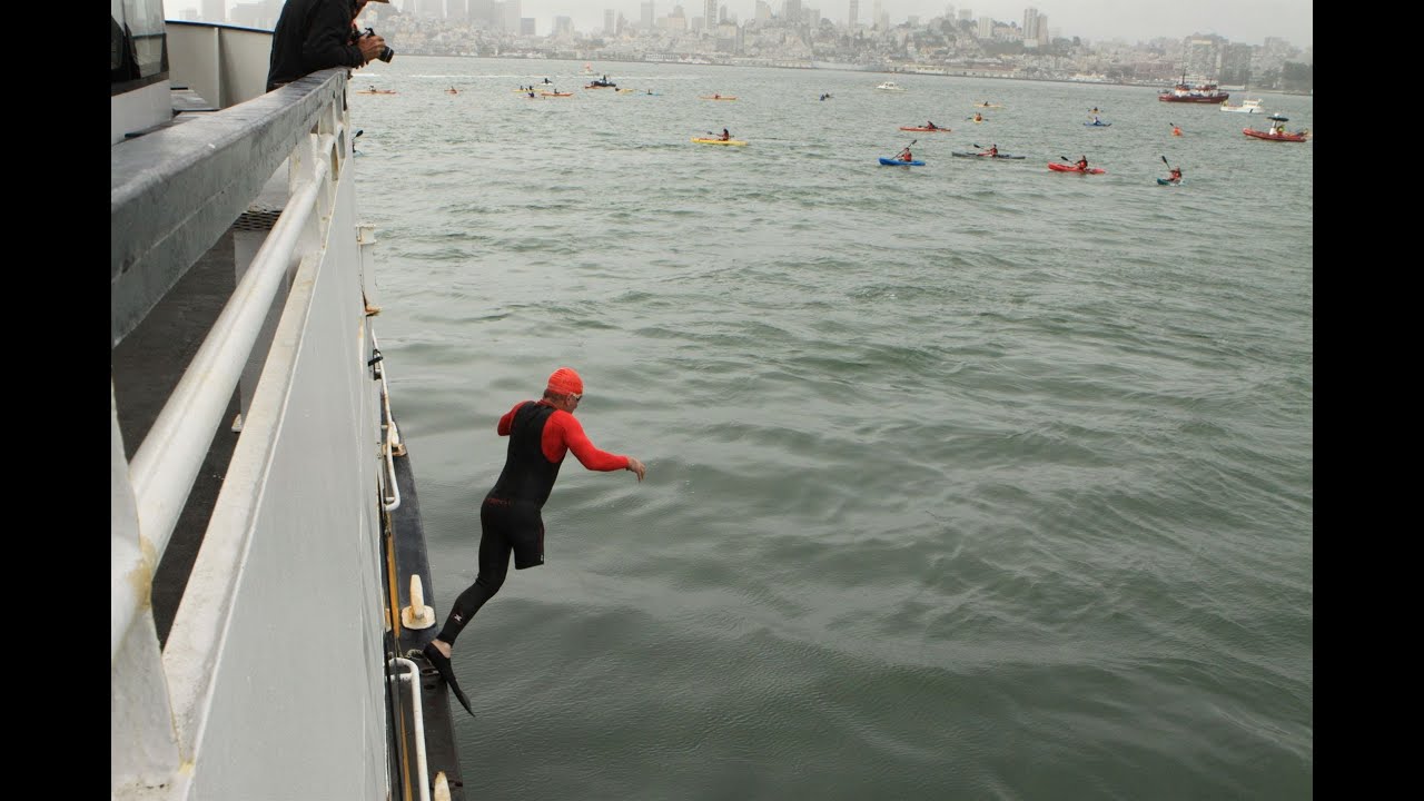 Who Says I Can't 2012 Alcatraz Sharkfest swim
