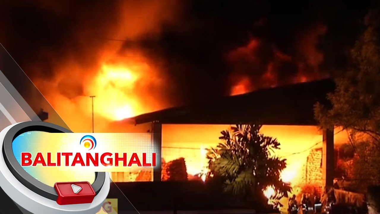 Pabrika na tunawan ng mga plastik sa Brgy. Nagkaisang Nayon, Q.C., nasunog; isa, sugatan | BT