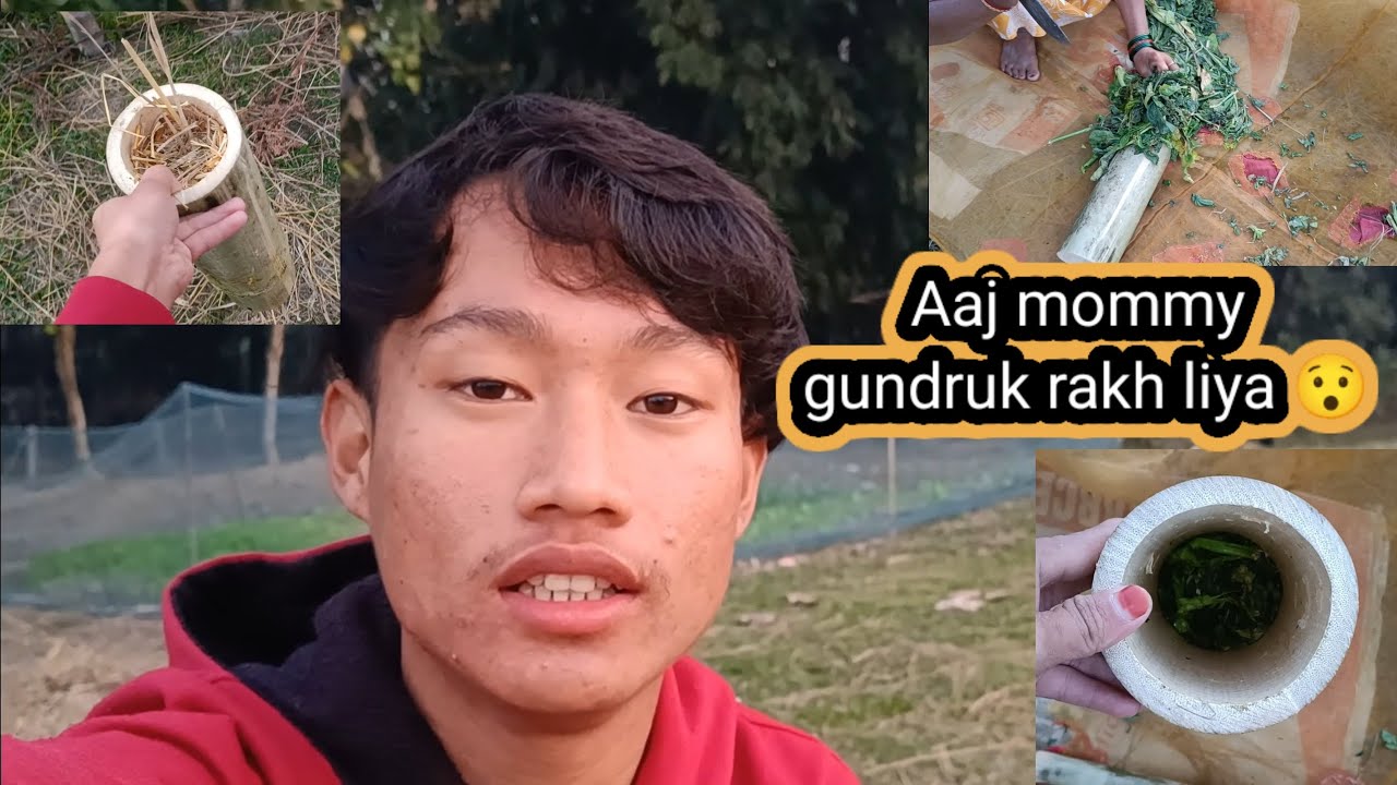 Aaj mommy gundruk rakh liya 😯😯 /Pema vlog.1/Vlog video ❤️/ @pemavlog.1 
