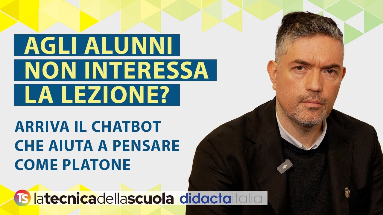 Agli alunni non interessa la lezione? Interviene Platone Plus, il chatbot che aiuta a pensare