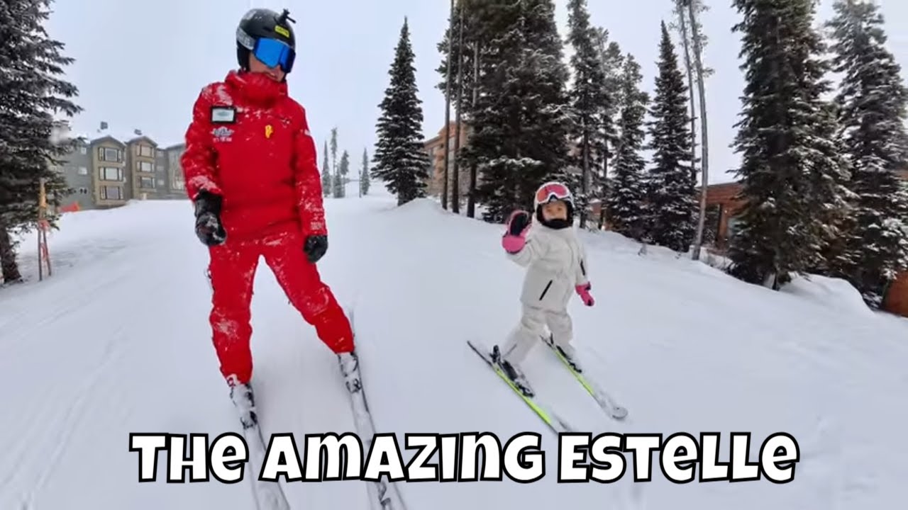 Ski Lesson With The Amazing Estelle Part 1