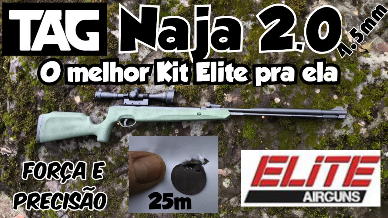 TAG Naja 2.0 4.5mm Achei o Kit Ideal - Agrupou Muito