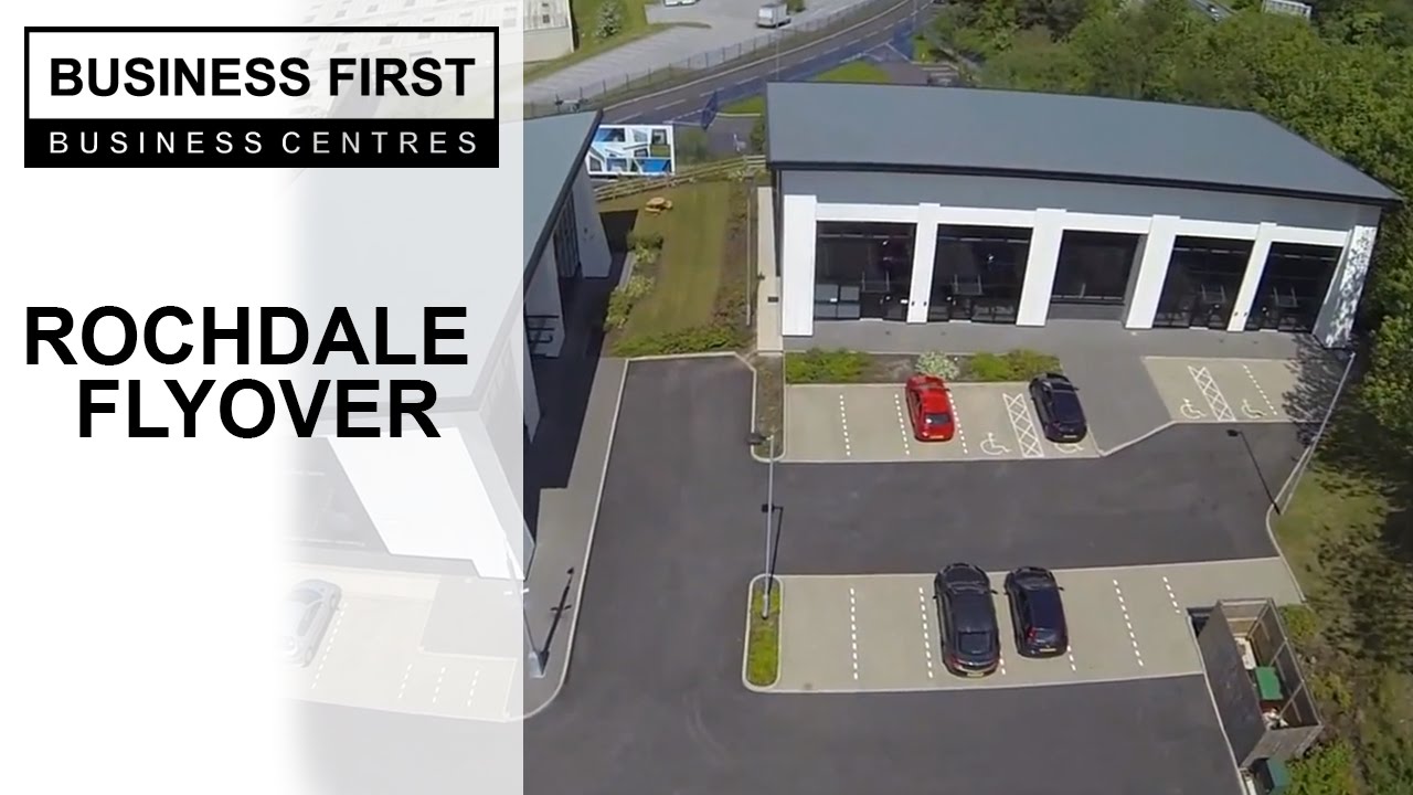 Business First Rochdale - Aerial Flyover
