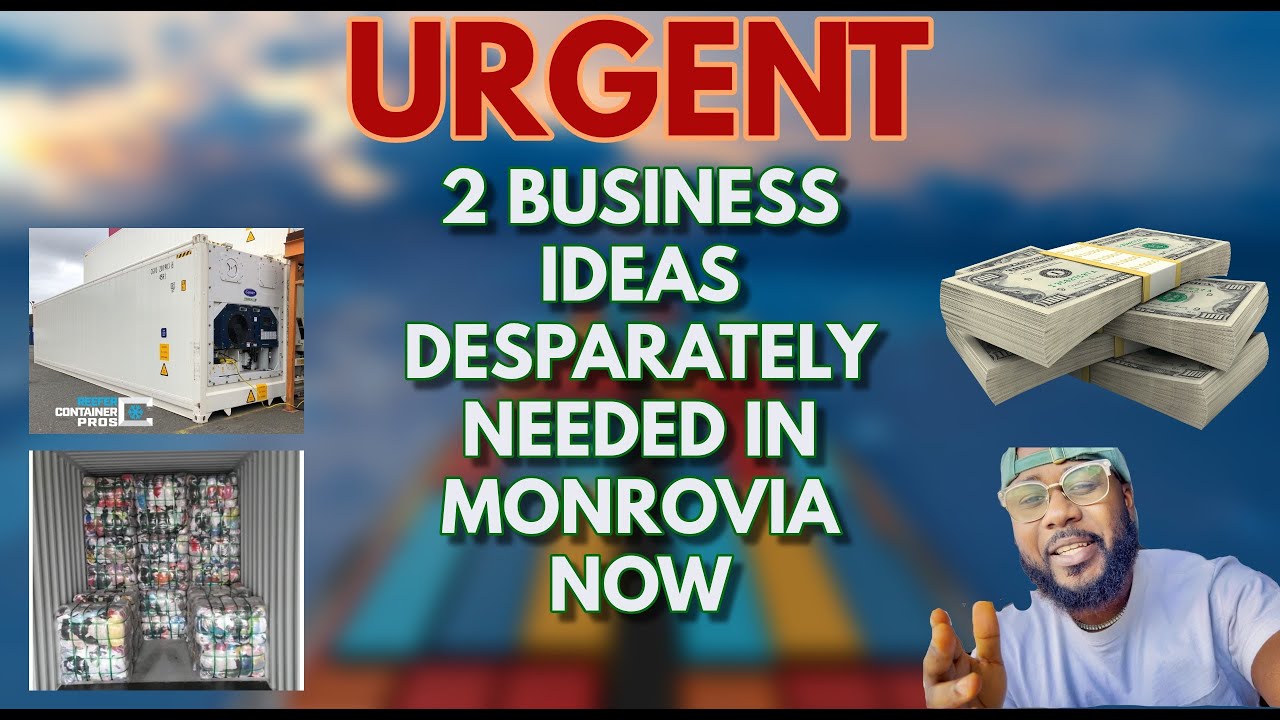 VERY URGENT - JUMP ON THESE 2 BUSINESSES NOW ( Liberia business ideas )