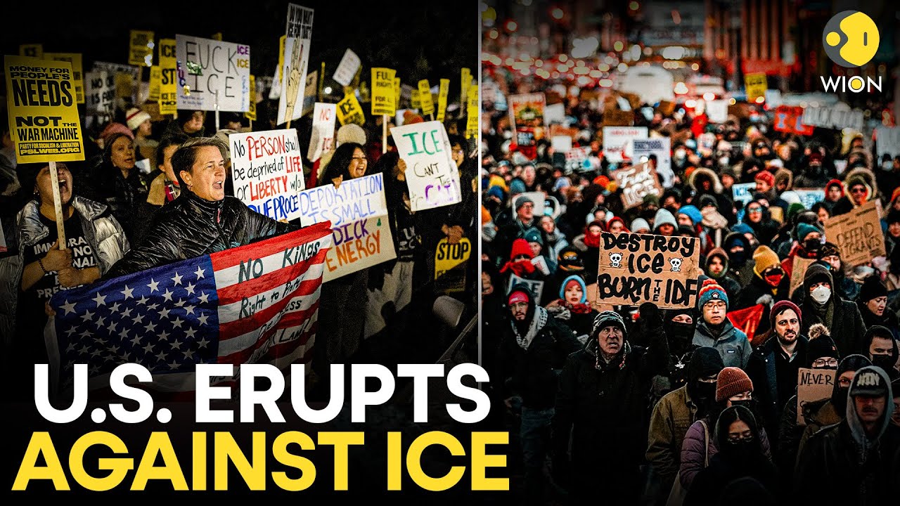 Anti-Ice Protests: Protests Erupt Across US Against ICE After Fatal Minneapolis Shootings |Originals