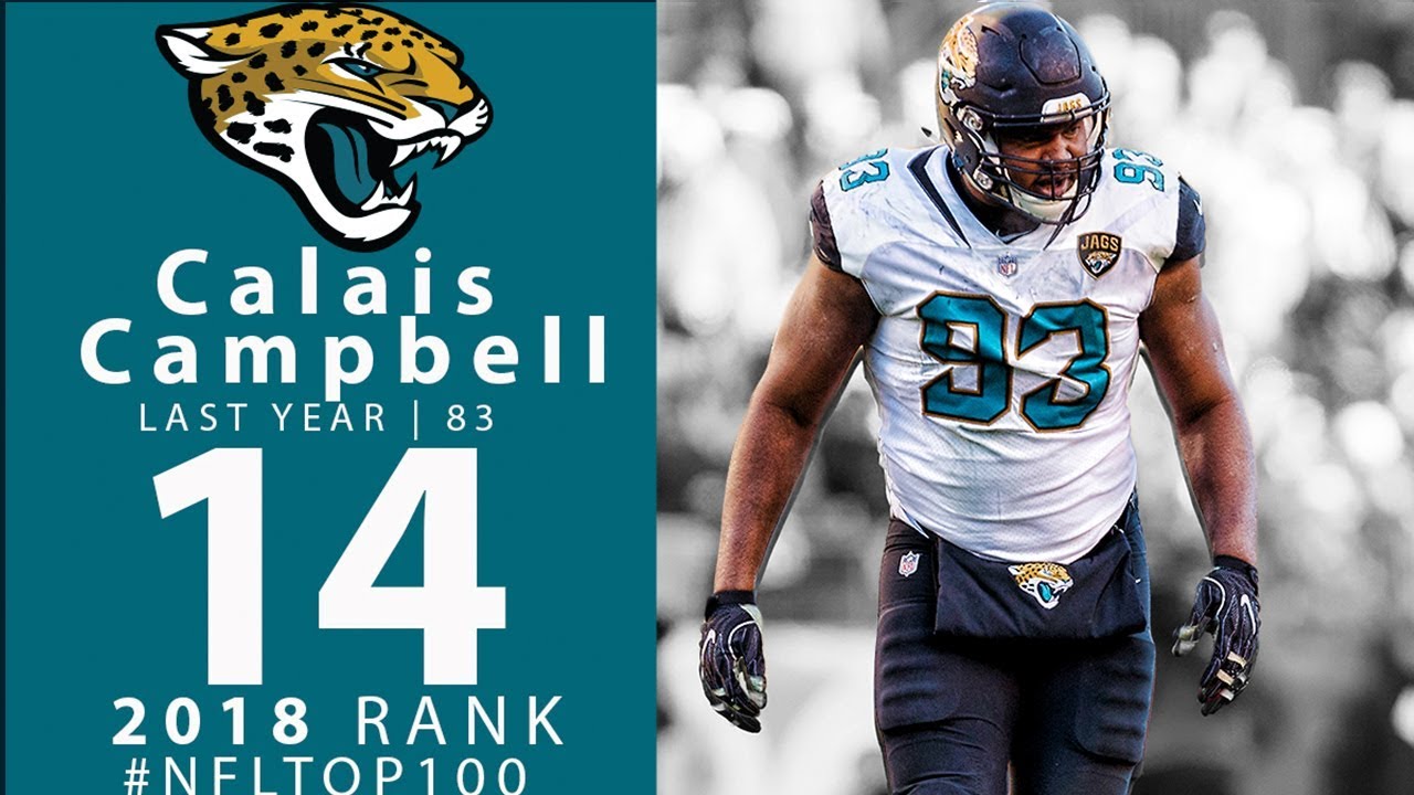 #14: Calais Campbell (DE, Jaguars) | Top 100 Players of 2018 | NFL