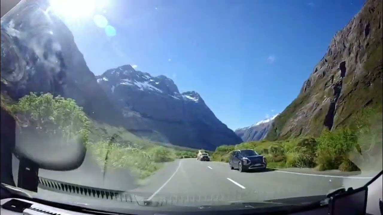 Homer Tunnel Milford Sound New Zealand