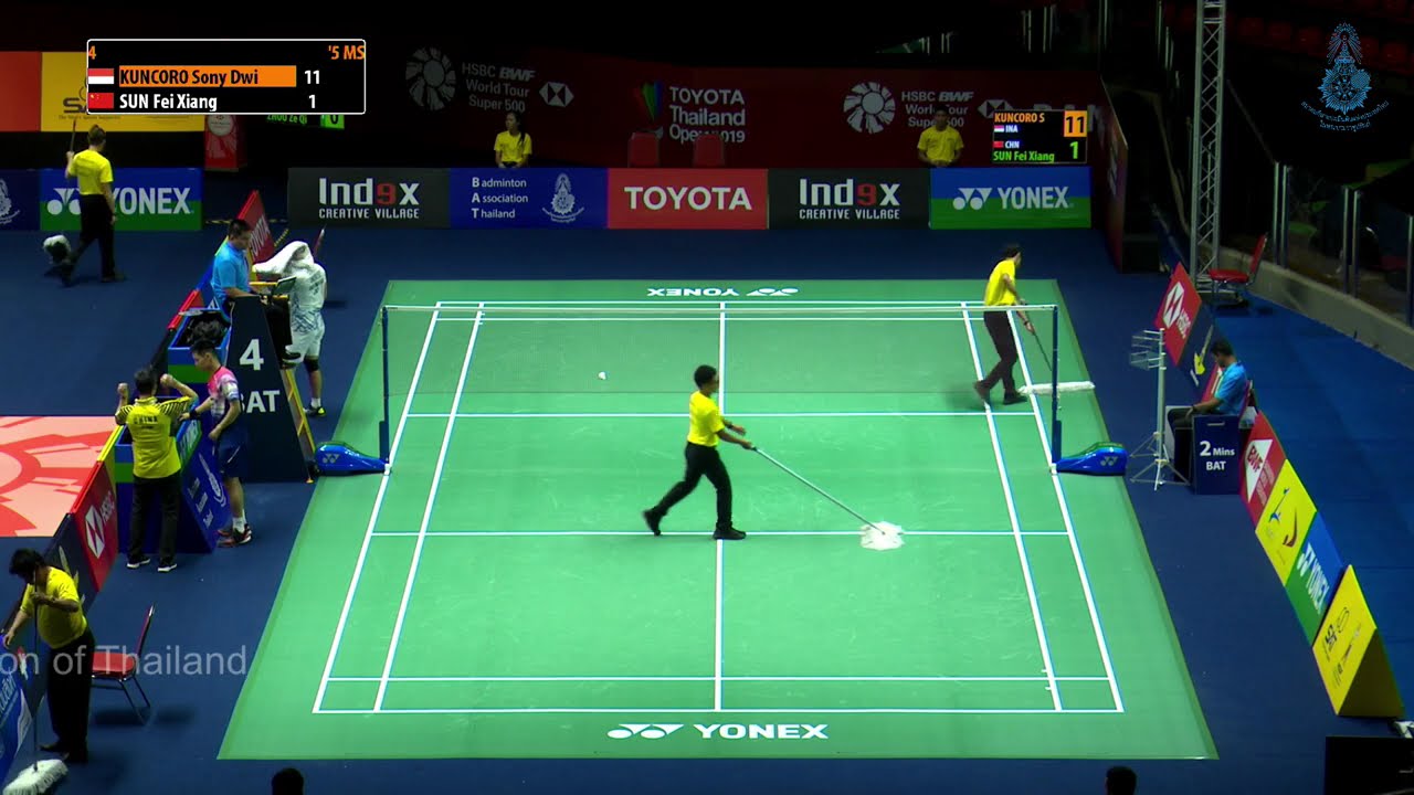 Qualification | MS | Sony Dwi KUNCORO (INA) VS SUN Fei Xiang (CHN)