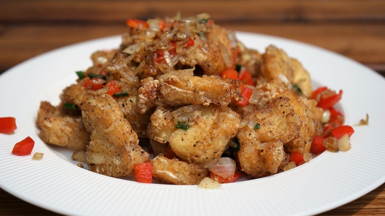 Poisson au Sel, au Poivre et à l’Ail - Recette de Cooking With Morgane