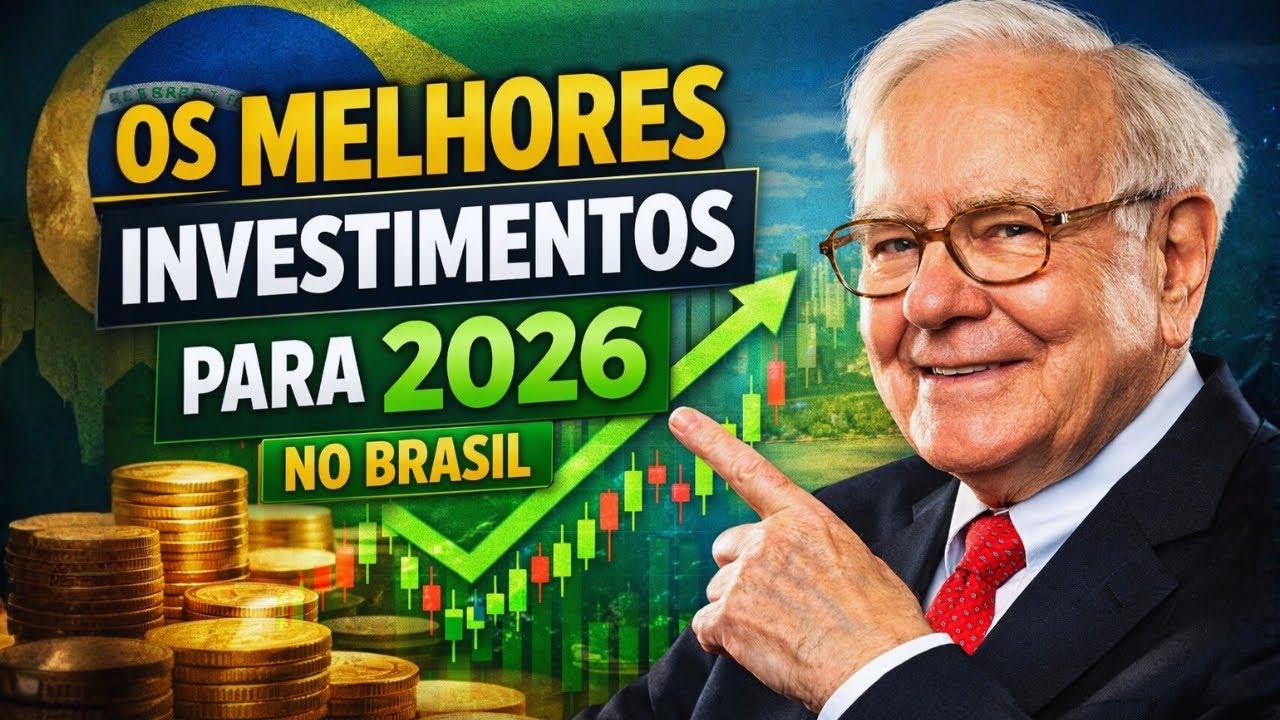 OS melhores investimentos para 2026 no Brasil - warren buffett