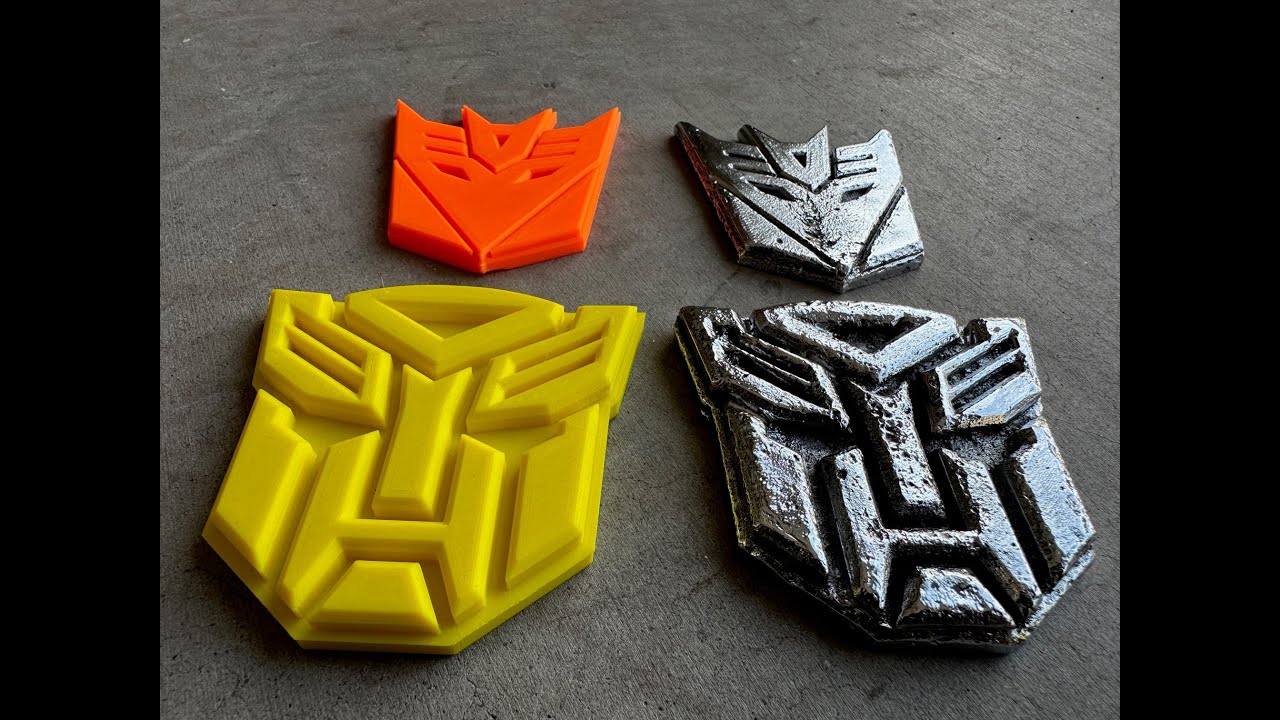 Transformers - Autobots & Decepticons Casting - Sand Casting Zinc - Melting Metal - TheGrowingStack