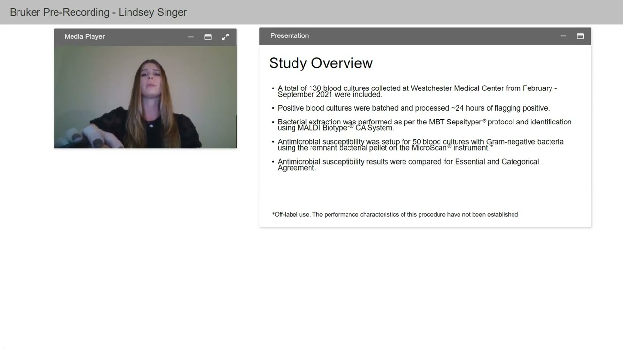 Performance comparison of Bruker MBT Sepsityper® Kit US IVD for culture-independent identification..
