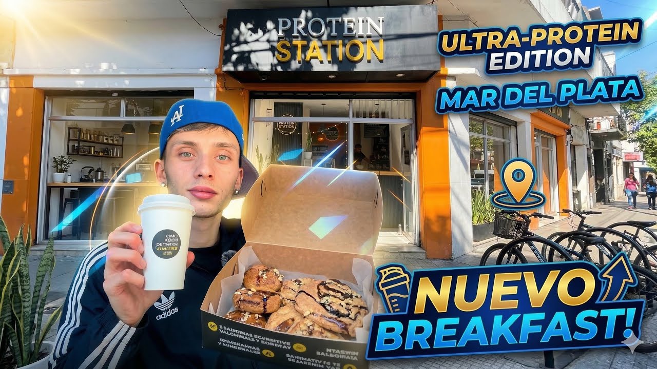 Probando TODO el menú proteico: Cookies, Muffins y Waffles | Vlog de Comida #tairy #food 