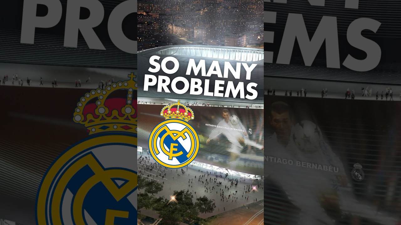 Real Madrid&rsquo;s stadium renovation hasn&rsquo;t gone to plan&hellip; 😅 #football #realmadrid