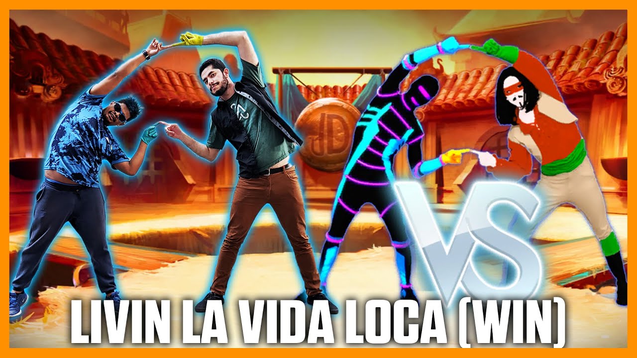 Just Dance 4 - Livin' La Vida Loca (Winner) vs Rock n Roll | BATTLE
