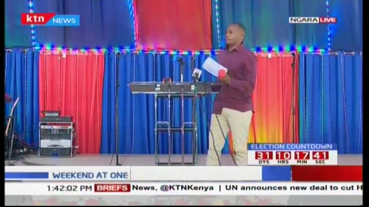 Jubilee MP's attend church service in Ngara