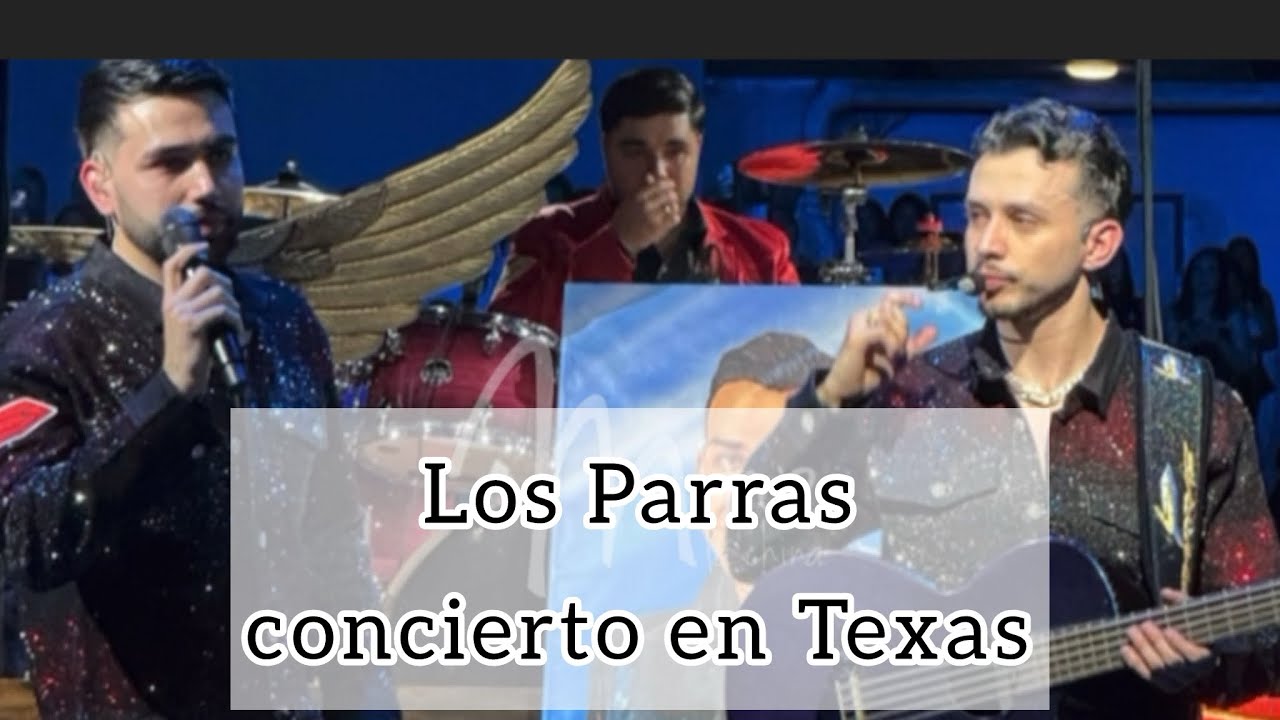 Los Parras 🪗 El gran regreso. Homenaje a Carlos Parra 🤍 Concierto Texas