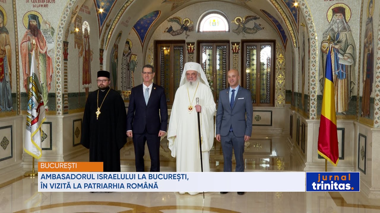 Ambasadorul Israelului la București, în vizită la Patriarhia Română