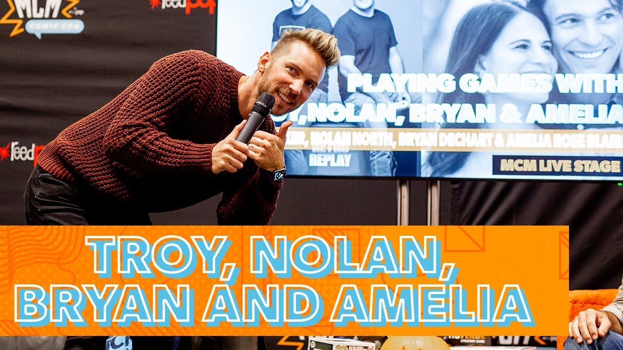 Bryan Dechart, Amelia Rose Blaire, Troy Baker and Nolan North Panel | MCM Comic Con