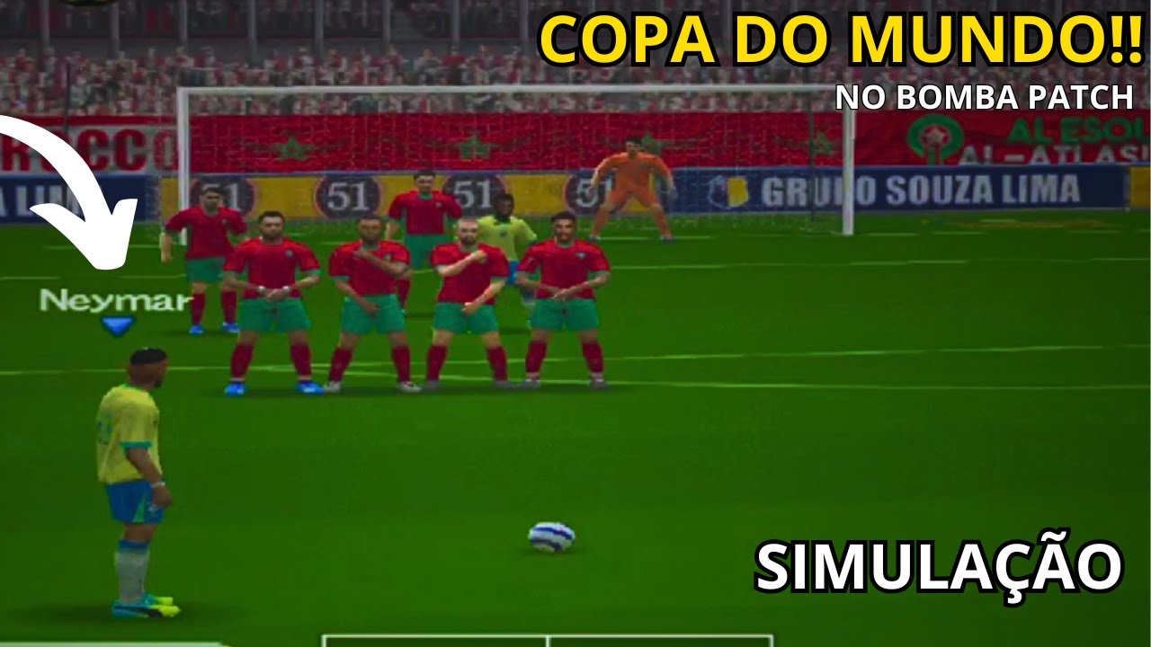 NEYMAR AMASSA O MARROCOS NO BOMBA PATCH!!!  #copadomundo