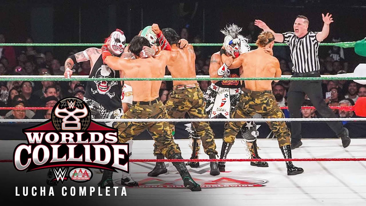LUCHA COMPLETA: Legado vs. El Hijo de Dr. Wagner Jr., Psycho Clown & Pagano: Worlds Collide 2025