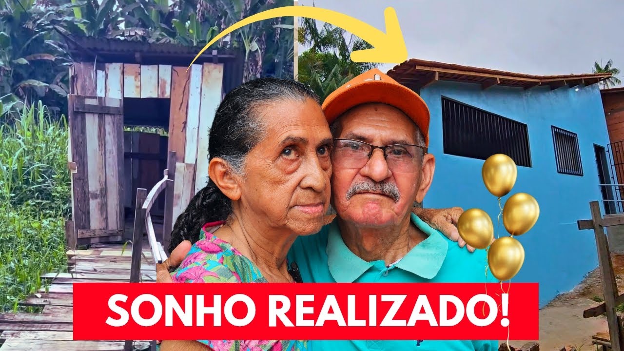 PAIS DO BENEDITO SE EMOCIONAM NA ENTREGA DA NOVA CASA❤️