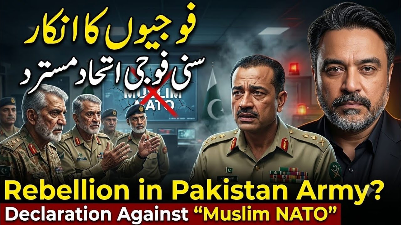 Faujiyon Ka Inkaar! Veteran Officers Reject 'Muslim NATO' | Pakistan Army Mein Baghawat?
