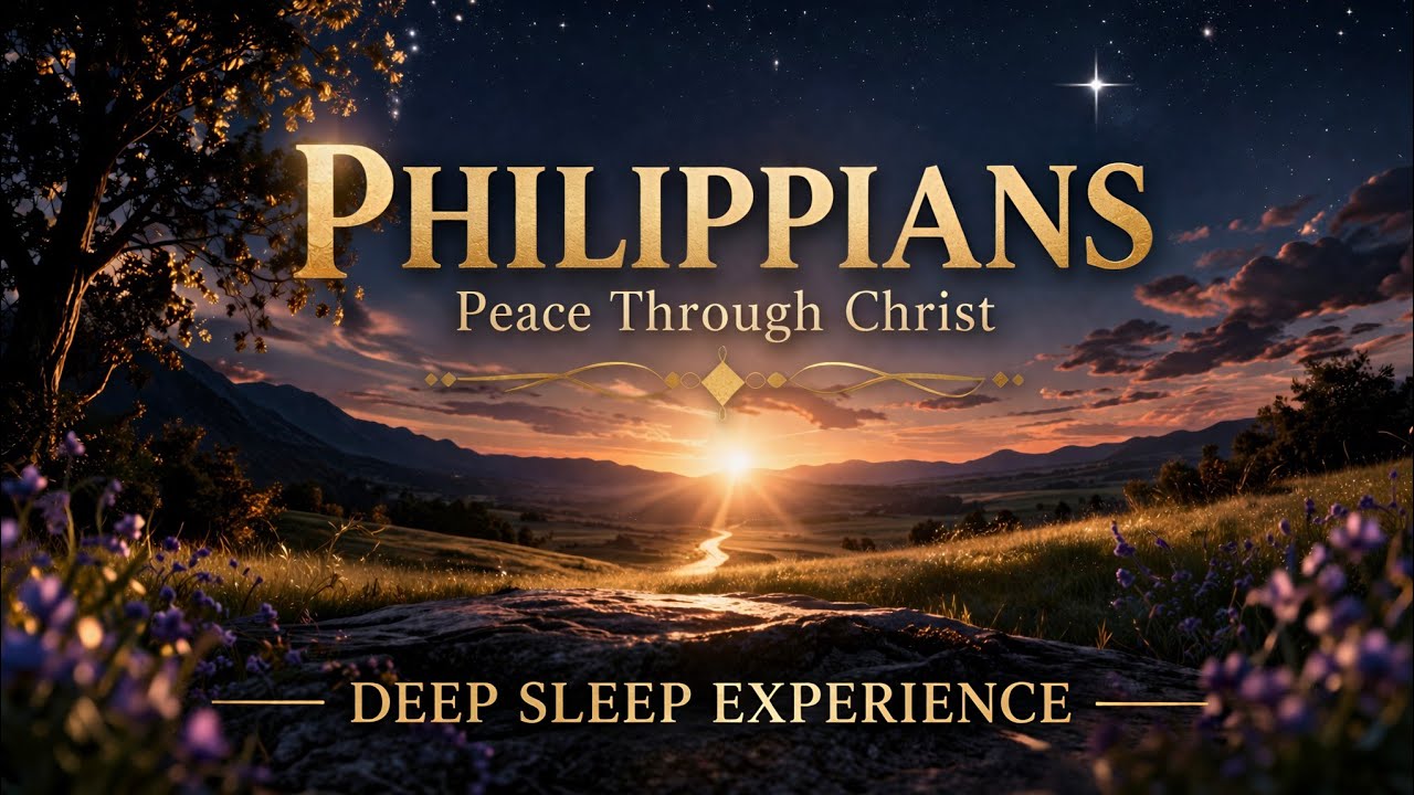 Sleep to Philippians In The Most Peaceful Way | Holy Bible Audio for Deep Rest