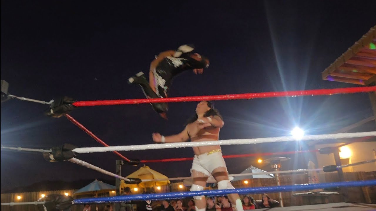 Triste Vs Debuting Rey Lagarto Copper Basin Wrestling Kearny Arizona 