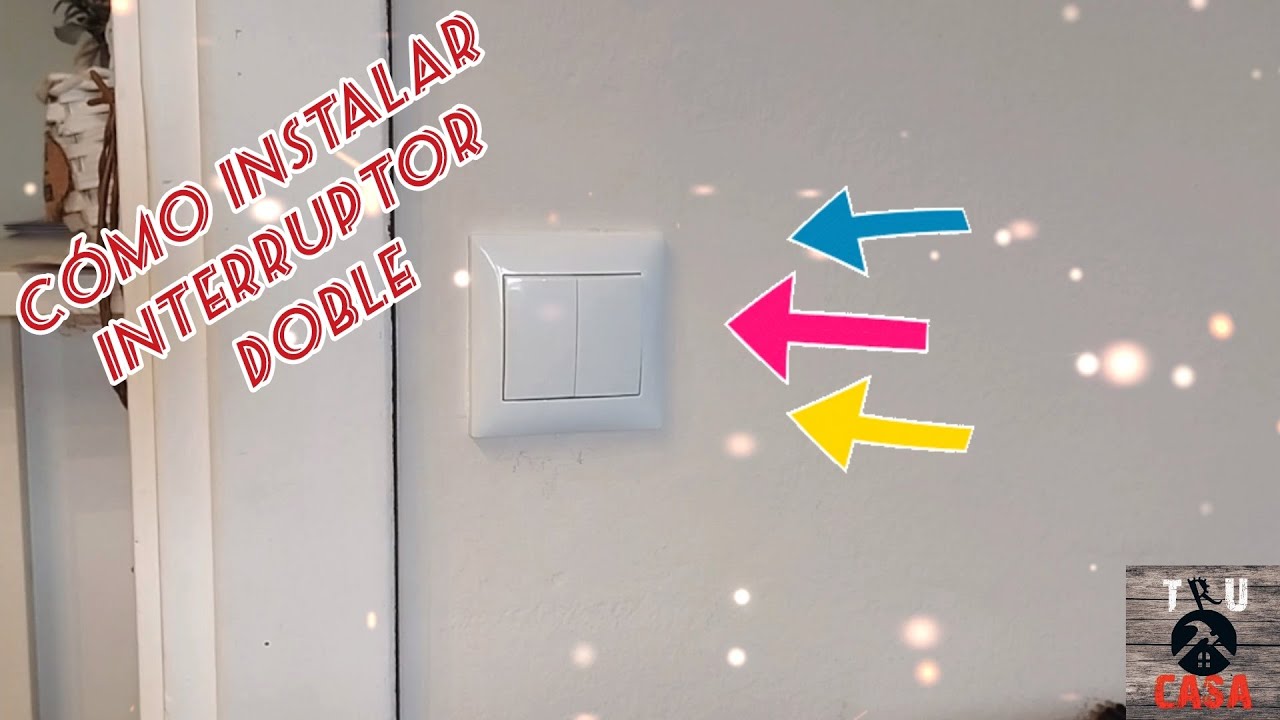 💡 Haz esto para instalar o sustituir un interruptor doble #bricolage #tips #diy #tutorial