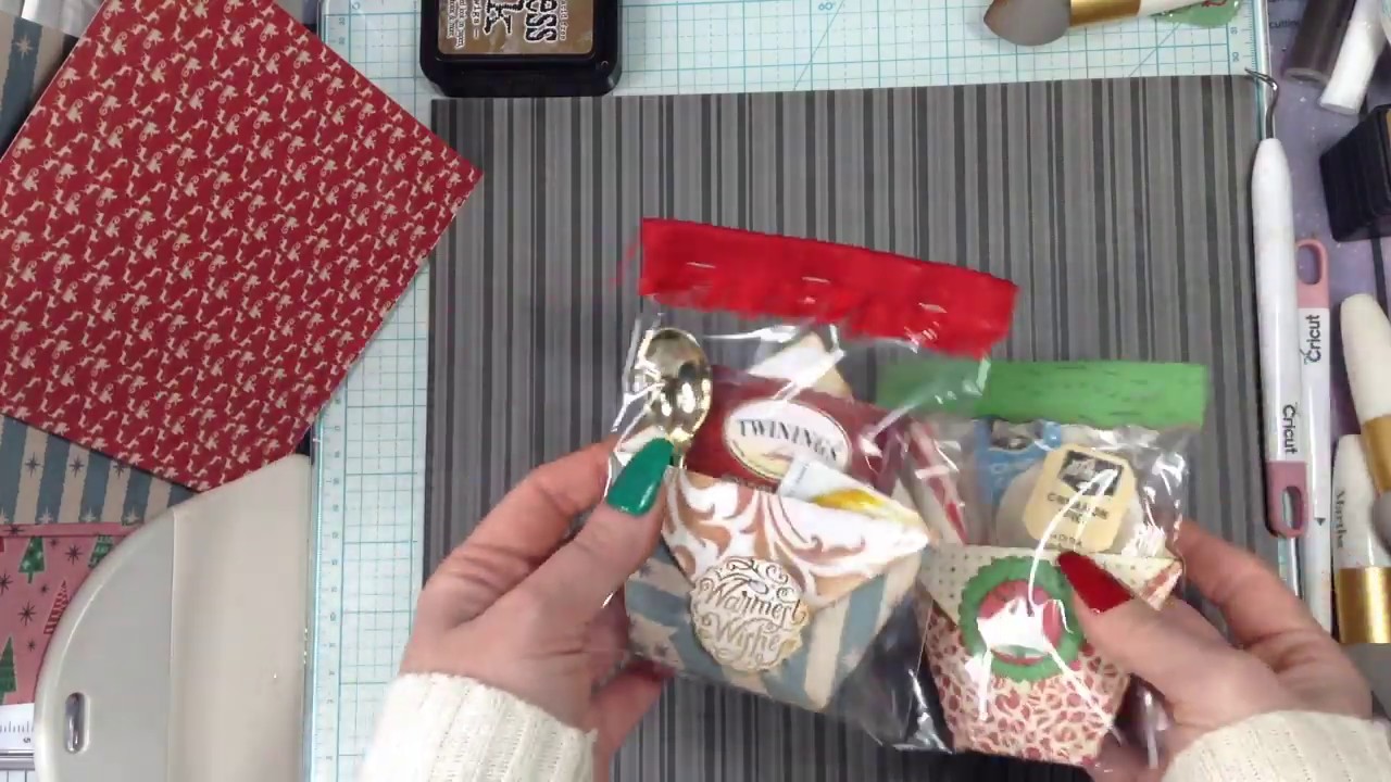 Tea and Hot Cocoa Favors/Stocking Stuffers /Co-worker gift