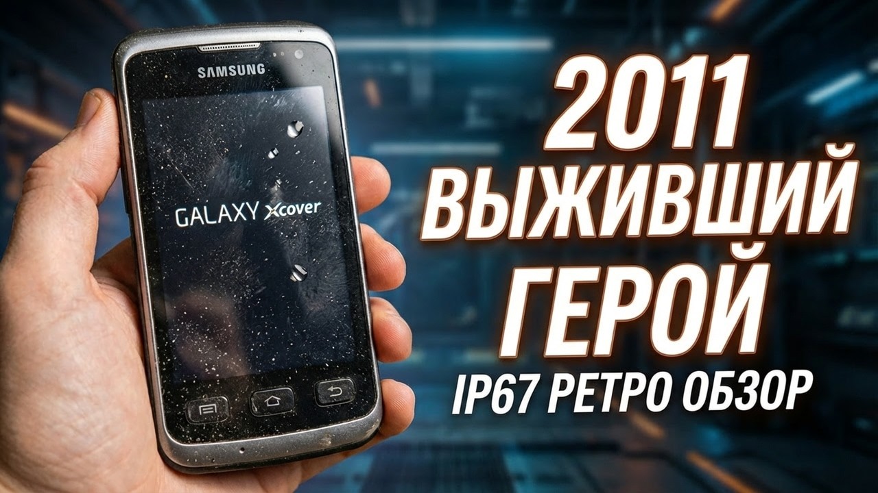Samsung Galaxy Xcover. Защищенный смартфон по IP67 из 2011