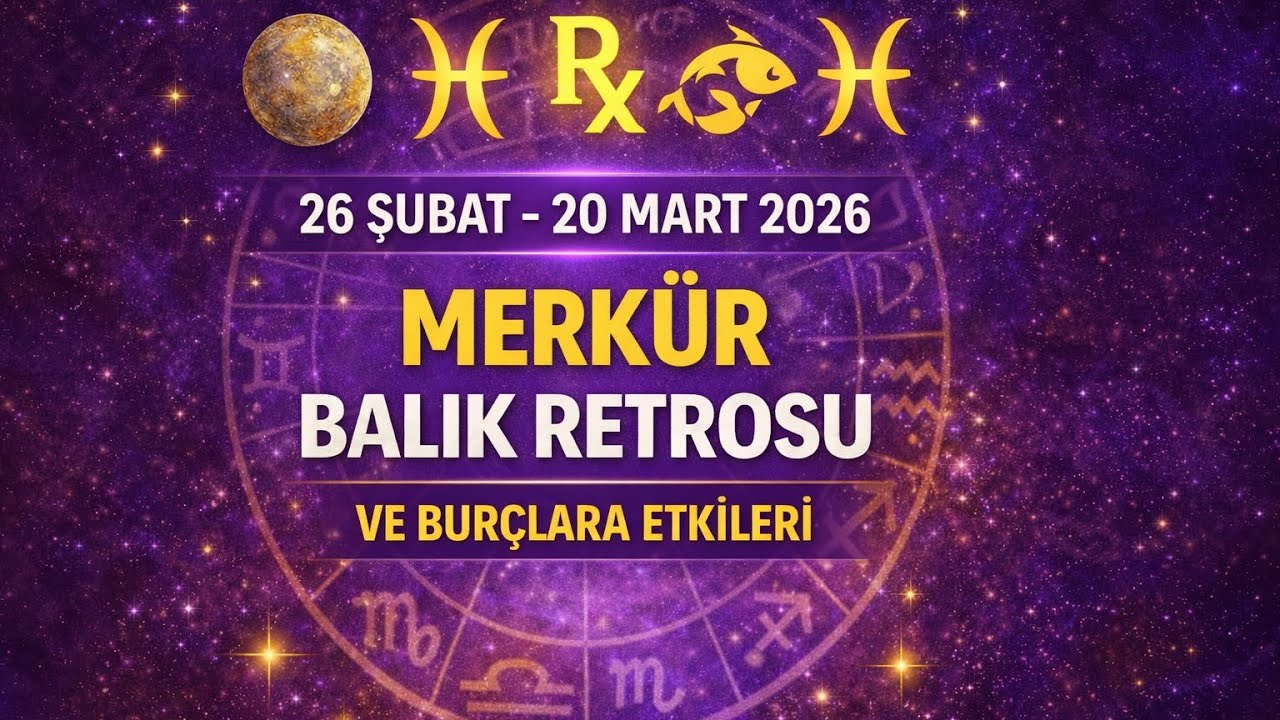 Zihni Sustur, Kalbi Dinle/26 Şubat-20 Mart 2026 Merkür Retrosu Ve Burç Yorumları